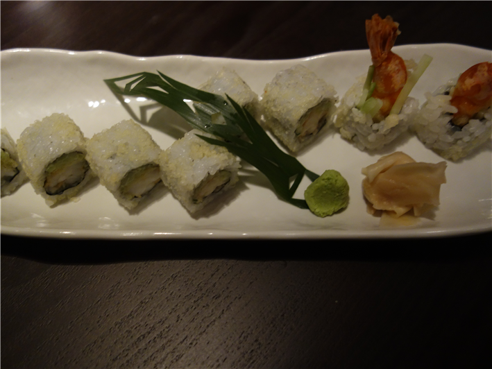 prawn tempura rolls